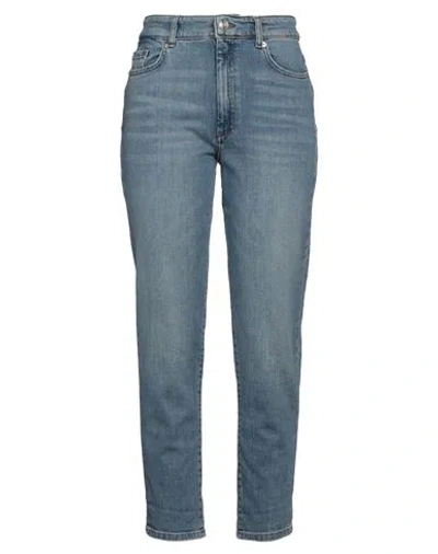 Sportmax Woman Jeans Blue Size 26 Cotton, Elastane