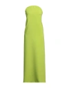 Sportmax Woman Maxi Dress Lime Green Size 6 Viscose, Elastane In Green