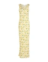 Sportmax Tonale Printed Silk Maxi Dress In White