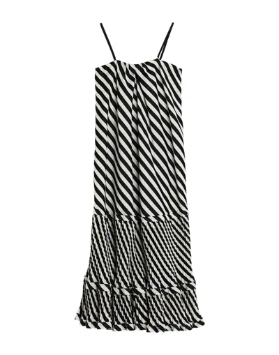 Sportmax Midi Dresses In Black