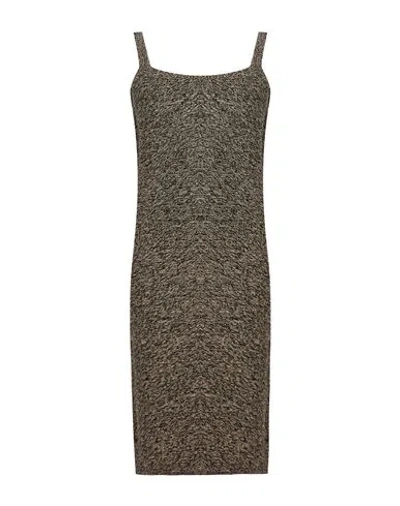 Sportmax Sheath Dresses In Gray