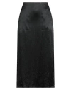 Sportmax Woman Midi Skirt Black Size 8 Acetate In Black