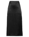 Sportmax Woman Midi Skirt Black Size 8 Acetate In Black