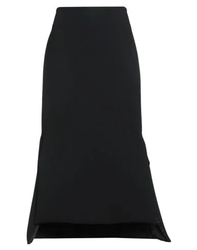 Sportmax Woman Midi Skirt Black Size 8 Polyester