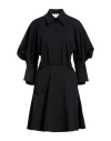 Sportmax Woman Mini Dress Black Size 6 Cotton, Elastane