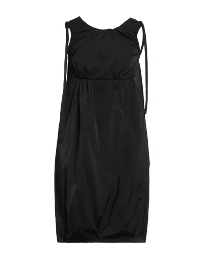 Sportmax Short Dresses In Black
