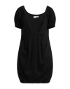 Sportmax Woman Mini Dress Black Size M Modal, Cotton
