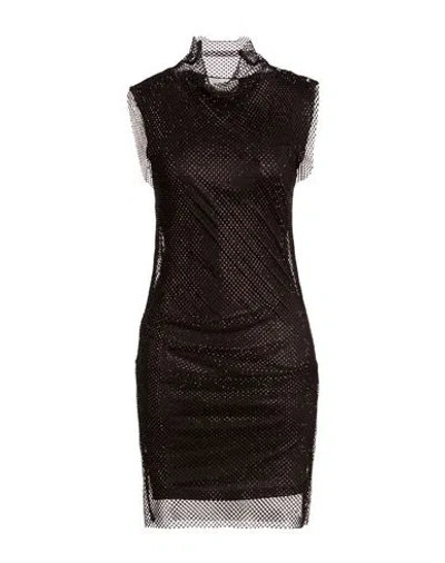 Sportmax Woman Mini Dress Black Size S Polyester, Elastane