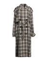 Sportmax Woman Overcoat & Trench Coat Beige Size 12 Virgin Wool In Beige