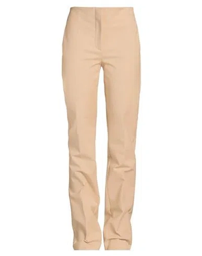 Sportmax Woman Pants Beige Size 6 Cotton, Polyamide, Elastane In Neutral