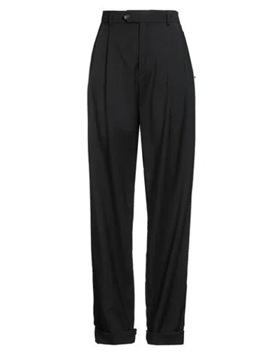 Sportmax Woman Pants Black Size 10 Virgin Wool