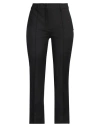 Sportmax Woman Pants Black Size 6 Cotton, Polyamide, Elastane