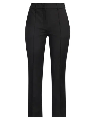 Sportmax Woman Pants Black Size 6 Cotton, Polyamide, Elastane