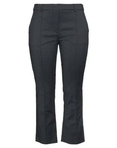 Sportmax Woman Pants Black Size 6 Cotton, Polyamide, Elastane