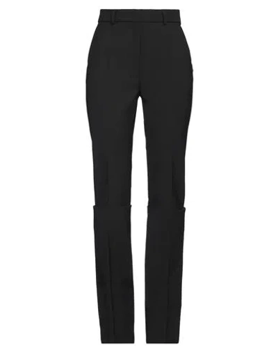 Sportmax Woman Pants Black Size 8 Polyester, Virgin Wool, Elastane