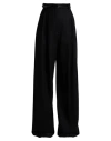 Sportmax Woman Pants Black Size 8 Virgin Wool, Elastane