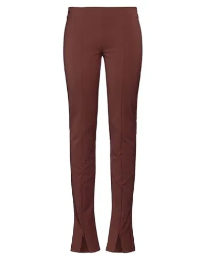 Sportmax Woman Pants Brown Size 10 Polyamide, Elastane