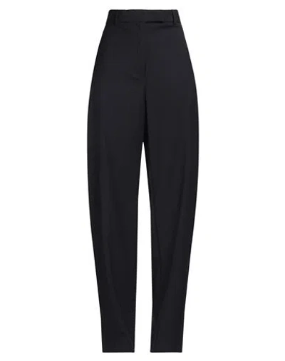 Sportmax Woman Pants Midnight Blue Size 12 Virgin Wool