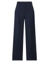 Sportmax Woman Pants Navy Blue Size 8 Virgin Wool In Navy Blue