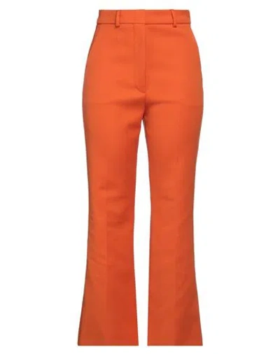 Sportmax Woman Pants Orange Size 4 Cotton