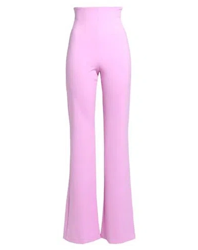 Sportmax Woman Pants Pink Size Xl Polyamide, Elastane
