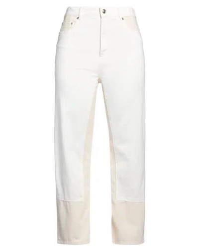 Sportmax Woman Pants White Size 30 Cotton