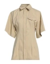 Sportmax Woman Shirt Beige Size 10 Cotton