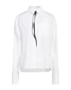 Sportmax Woman Shirt White Size 6 Cotton