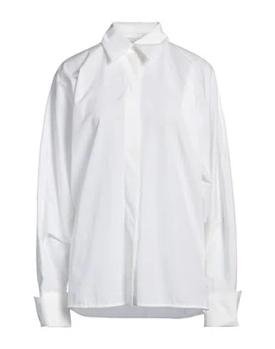 Sportmax Woman Shirt White Size 8 Cotton