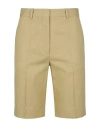Sportmax Minimal Solid Shorts In Brown