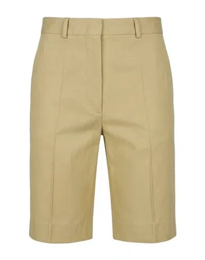 Sportmax Woman Shorts & Bermuda Shorts Camel Size 2 Cotton, Viscose In Beige