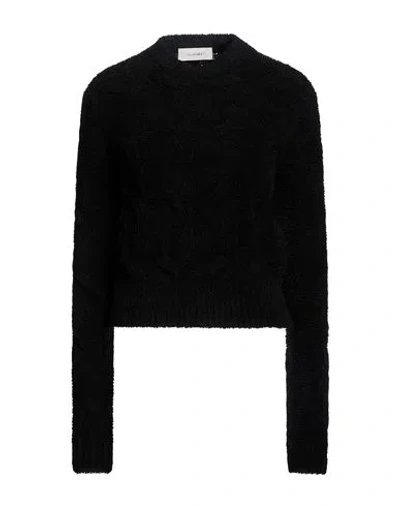 Sportmax Woman Sweater Black Size L Wool, Polyamide