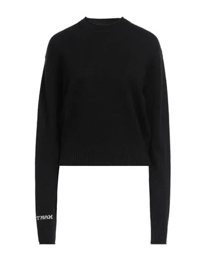 Sportmax Woman Sweater Charcoal Size M Wool, Cashmere In Grey