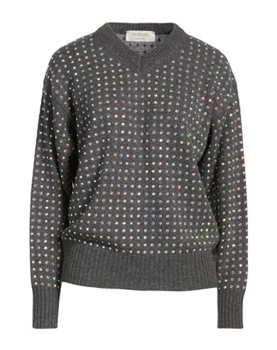 Sportmax Woman Sweater Grey Size S Wool, Polyamide In Gray