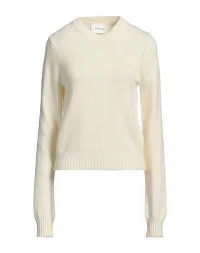 Sportmax Woman Sweater Ivory Size M Wool, Cashmere In White