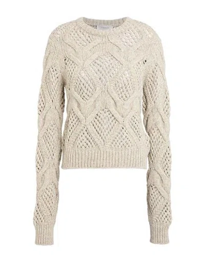 Sportmax Woman Sweater Light Grey Size M Wool, Polyamide