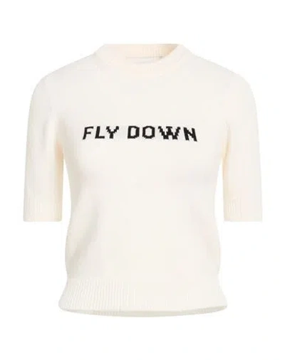 Sportmax Woman Sweater White Size M Wool, Cashmere