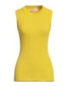 Sportmax Woman Sweater Yellow Size M Cotton