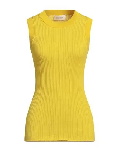 Sportmax Woman Sweater Yellow Size M Cotton
