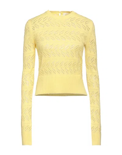 Sportmax Sweaters In Yellow