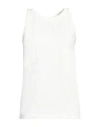 Sportmax Toledo Crewneck Sleeveless Knitted Top In White