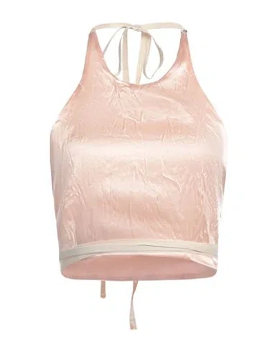 Sportmax Woman Top Blush Size 8 Acetate In Pink