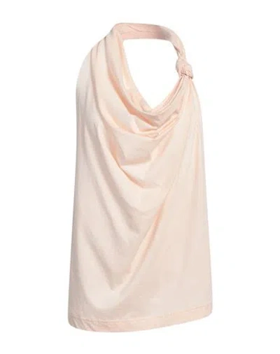 Sportmax Pink Gatti Tank Top In Face Powder