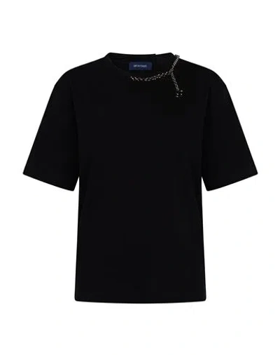Sportmax Woman T-shirt Pastel Blue Size Xs Cotton