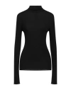 Sportmax Woman Turtleneck Black Size L Virgin Wool