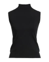 Sportmax Sleeveless "vertigo" Jersey In Black