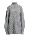 Sportmax Knitted Turtleneck Sweater In Multi