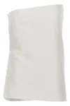 Sportmax White Adda Bustier Top In White