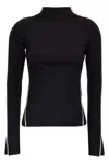 Sportmax Sleeveless Top With Contrast Trim And Cut-out Detailing In Multicolor
