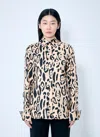 Sportmax Armony Silk Shirt With Graphic Print